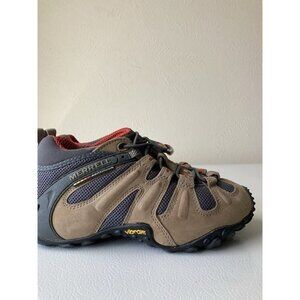 MERRELL CONTINUUM BROWN LEATHER WOMEN'S HIKING SHOES SIZE 7